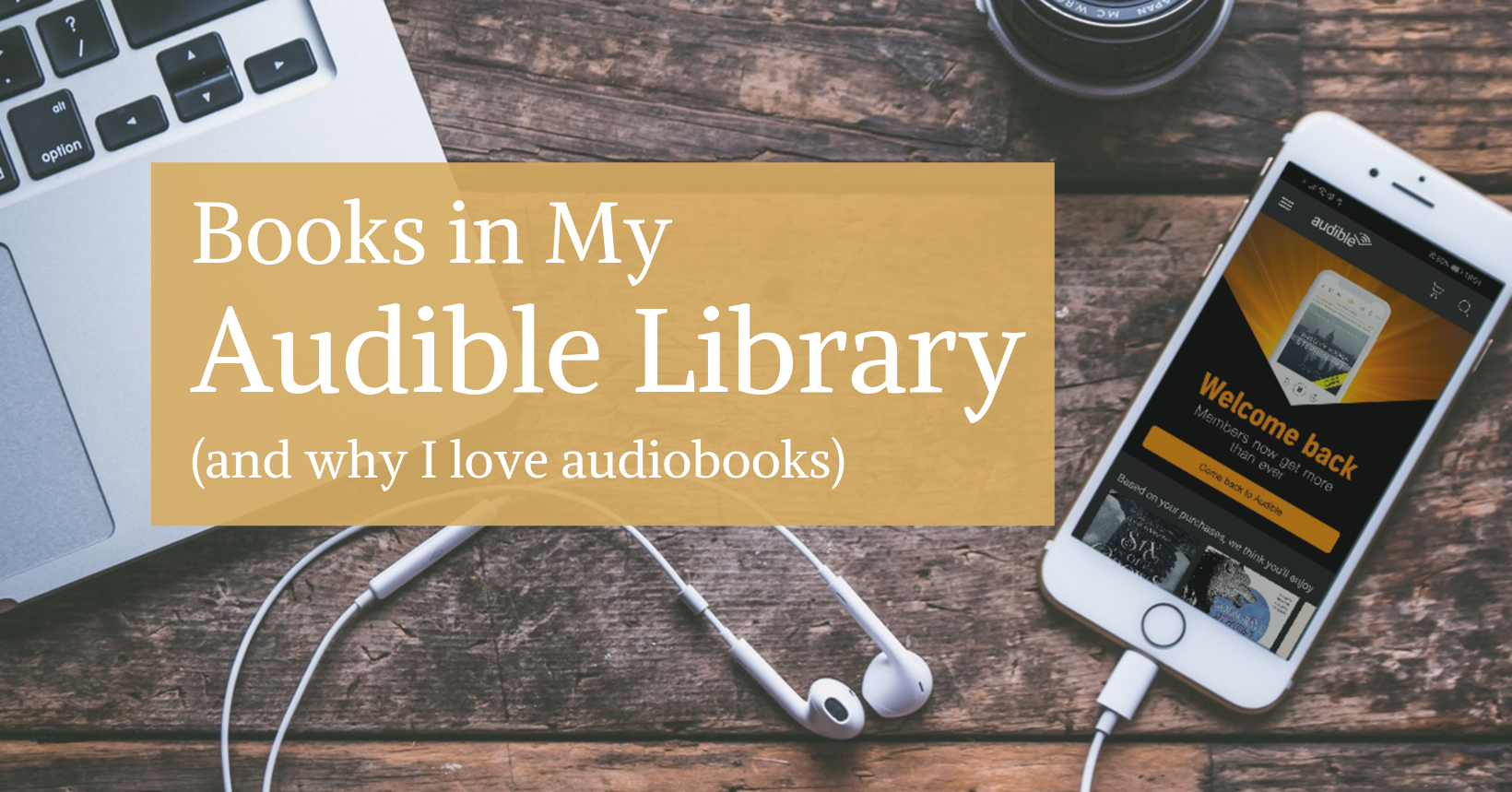 What's In My Audible Library (October 2019) ⋆ Wonderfully Bookish